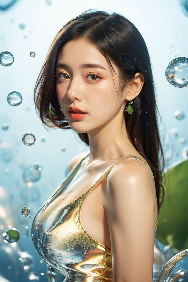 Beauty water bubbles by 寥无事 on Tensor.Art