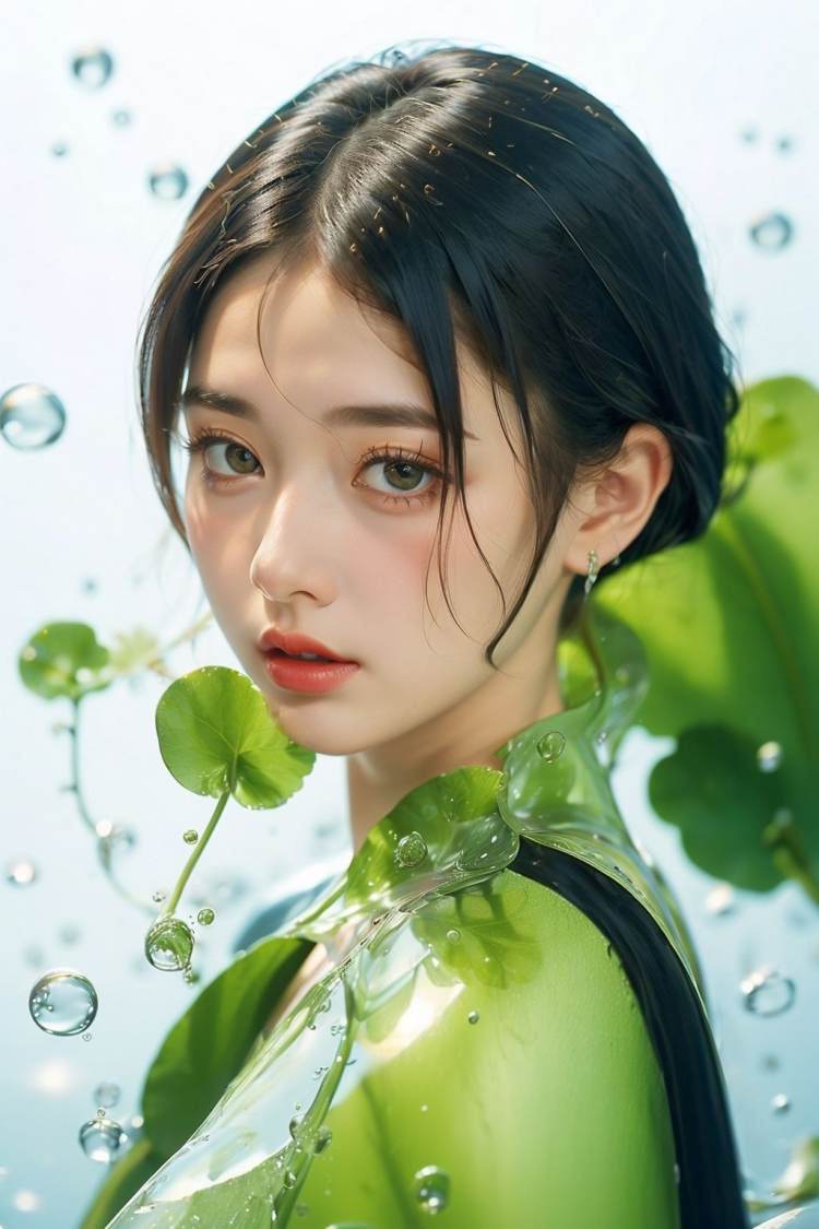 Beauty water bubbles by 寥无事 on Tensor.Art