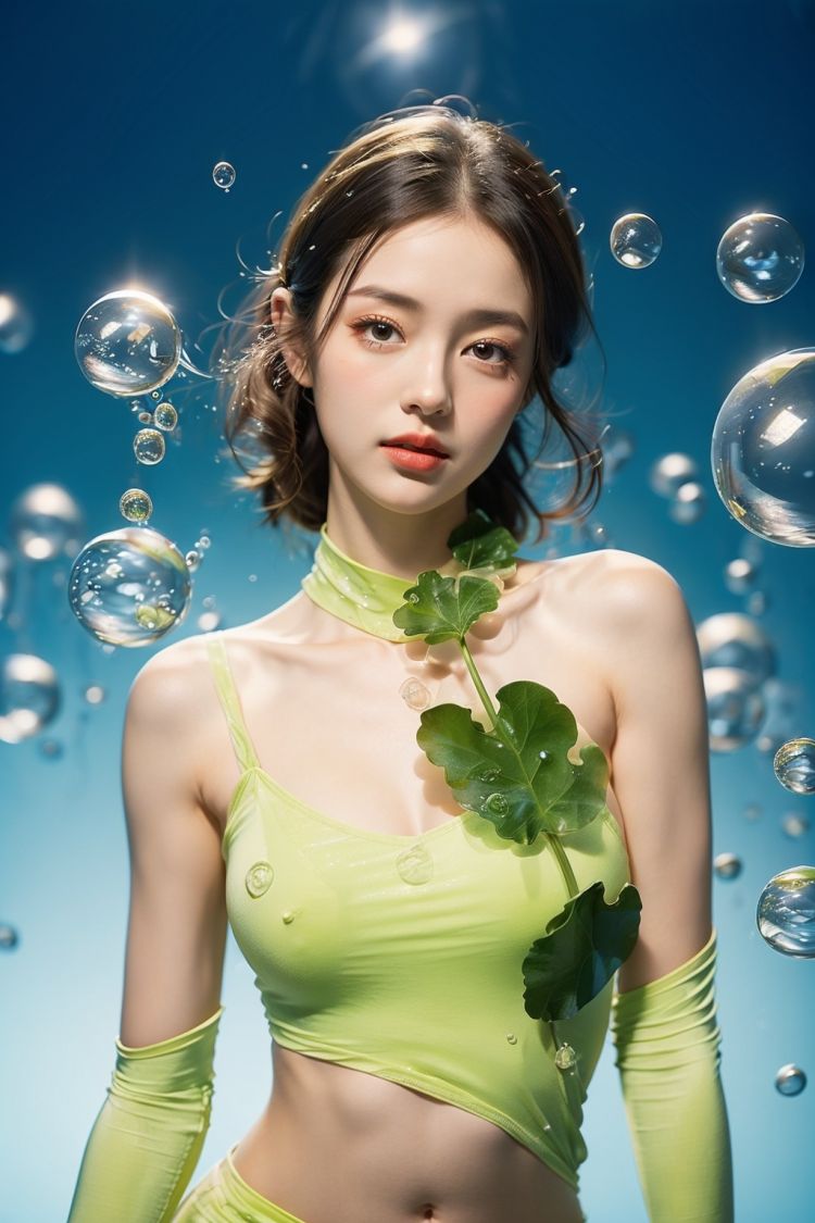 Beauty water bubbles by 寥无事 on Tensor.Art