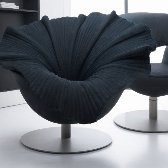 Bloom Swivel Easy Chair Kenneth Cobonpue by Architech1904 on Tensor.Art