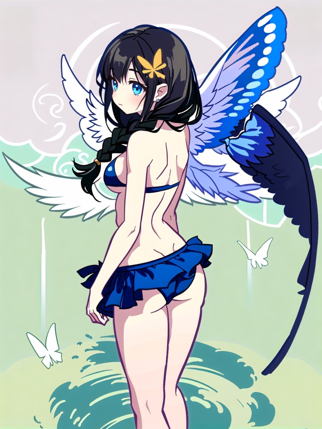 1girl,  solo,  long hair on Tensor.Art