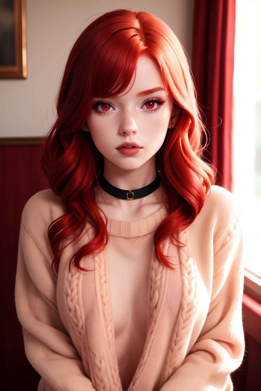 raw photo,  ,  makeup on Tensor.Art