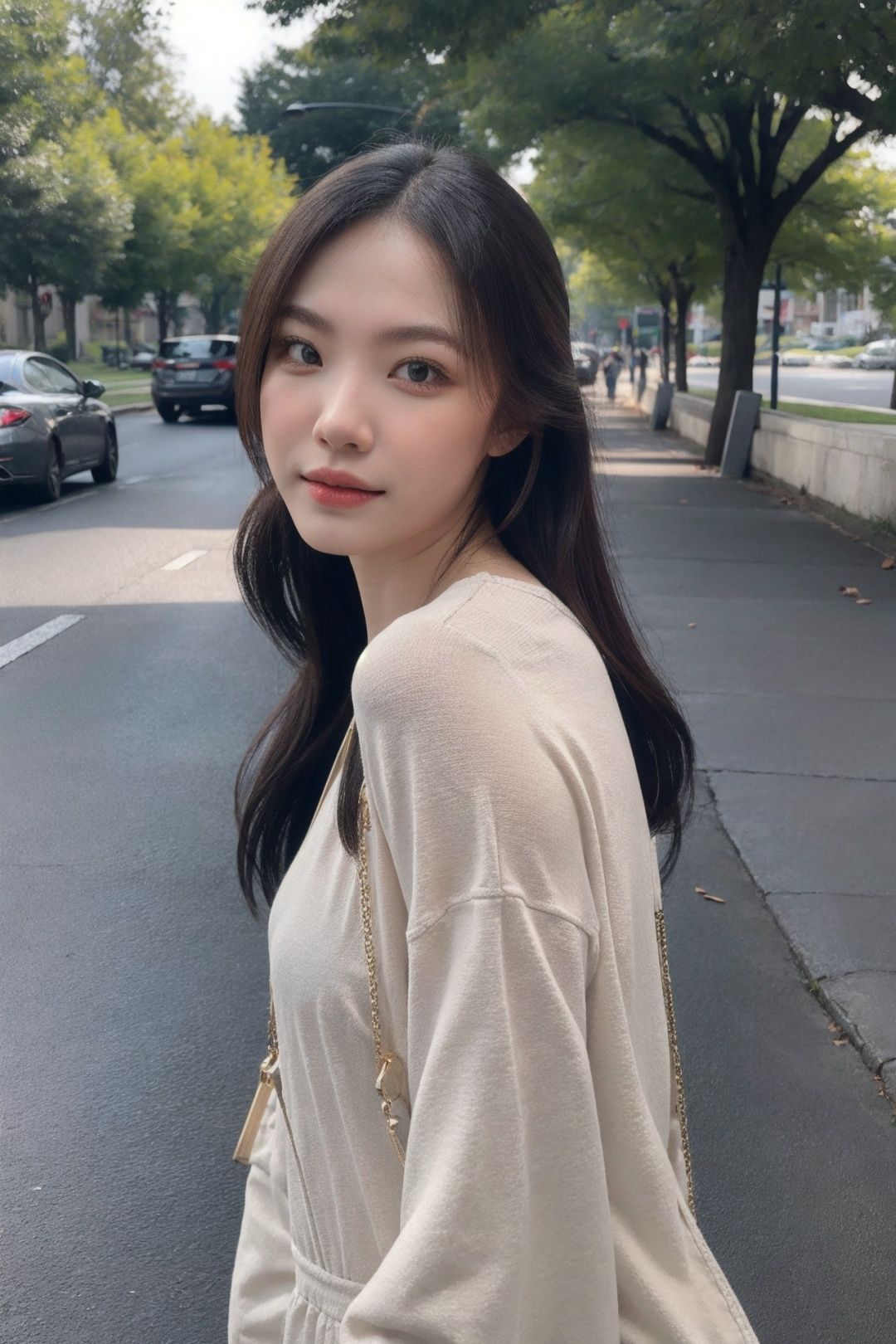 glamour portrait photo, casual clothes, masterpiece, realistic skin, outdoor BREAK golden hour ,carddd