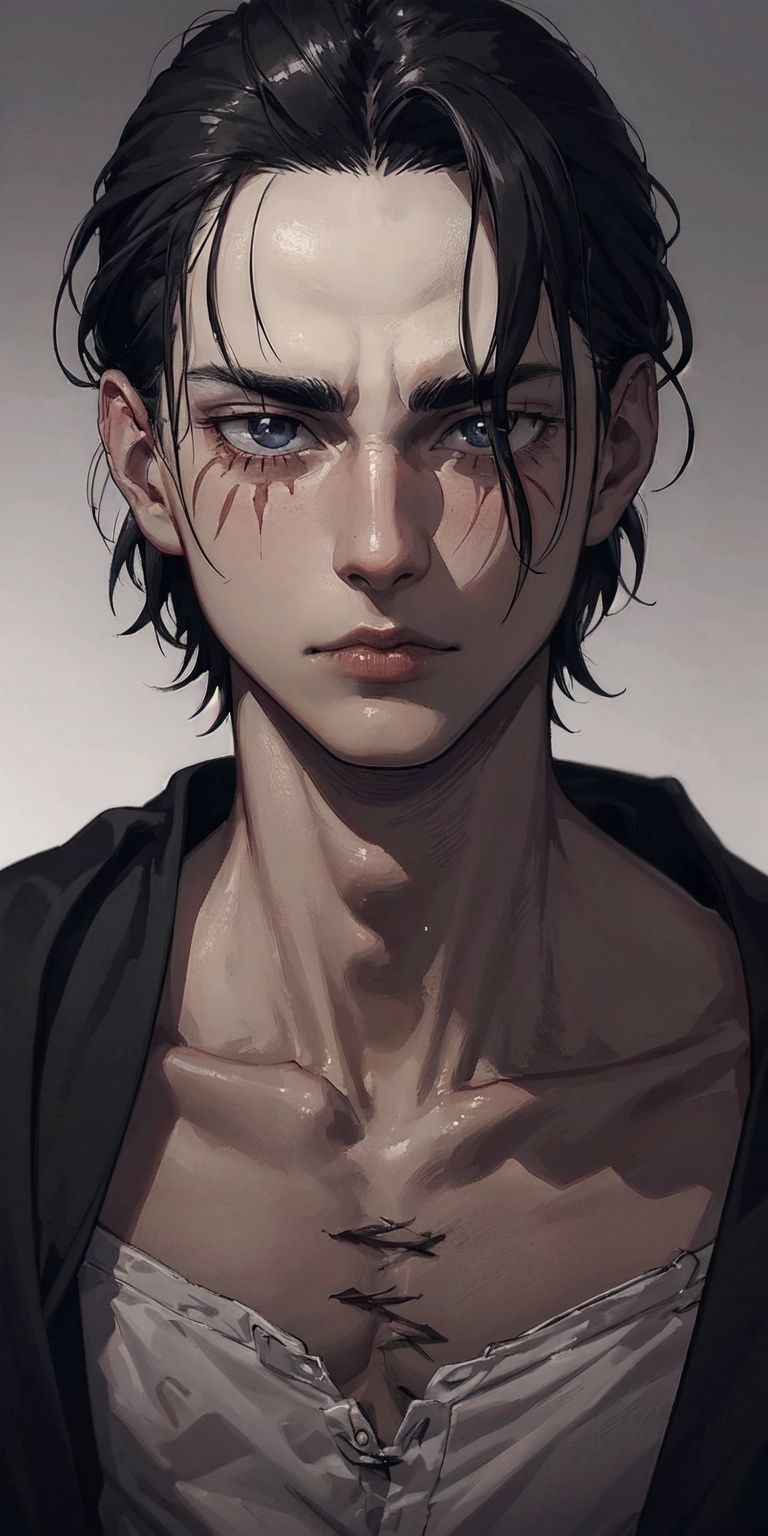 1male,  ((Face,  portrait)) on Tensor.Art