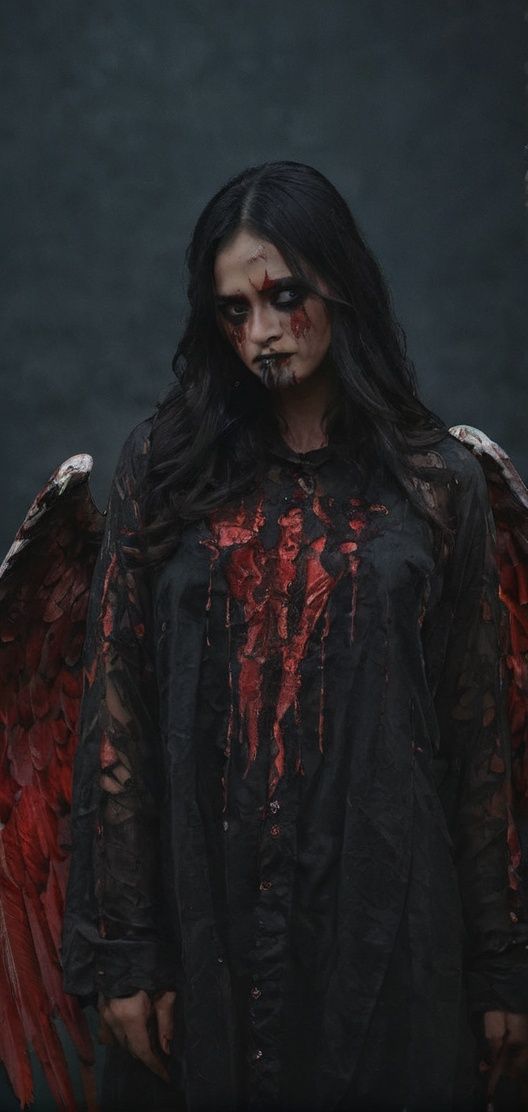 Create a angel of death.dark ,  bloody ,  godlyphoto r3al by Pejwano on Tensor.Art