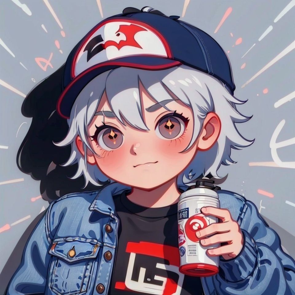 hair between eyes,sidelocks,silver hair,upturned eyes,1girl,big eyes,red eyeshadow,dragon girl,medium breasts,1girl,solo,full body,Directly in front of the camera,Facing the camera,wide shot,light blush,beautiful detailed eyes,gradient_eyes,short hair,,excited,👕,open jacket,(jeans:1.2),graffiti,scribble,Complex and messy street fluorescent graffiti on the wall:1.2,Ambient light,baseball cap,night,(colorful:1.3),acrylic paint \(medium\),With a wall as the background,(graffiti:1.2),scribble,(paint on clothes:1.1),spraying,💅🏻,(wall:1.4),against wall,,Love shaped graffiti,love handles,(Holding a spray can in hand:1.2),deadpan,spray can,spray bottle,spray paint,, masterpiece, best quality,