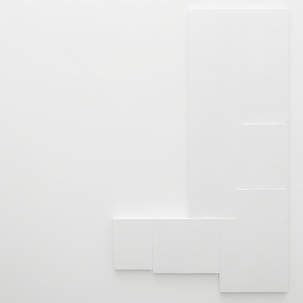 white,  minimalist piece of art on Tensor.Art