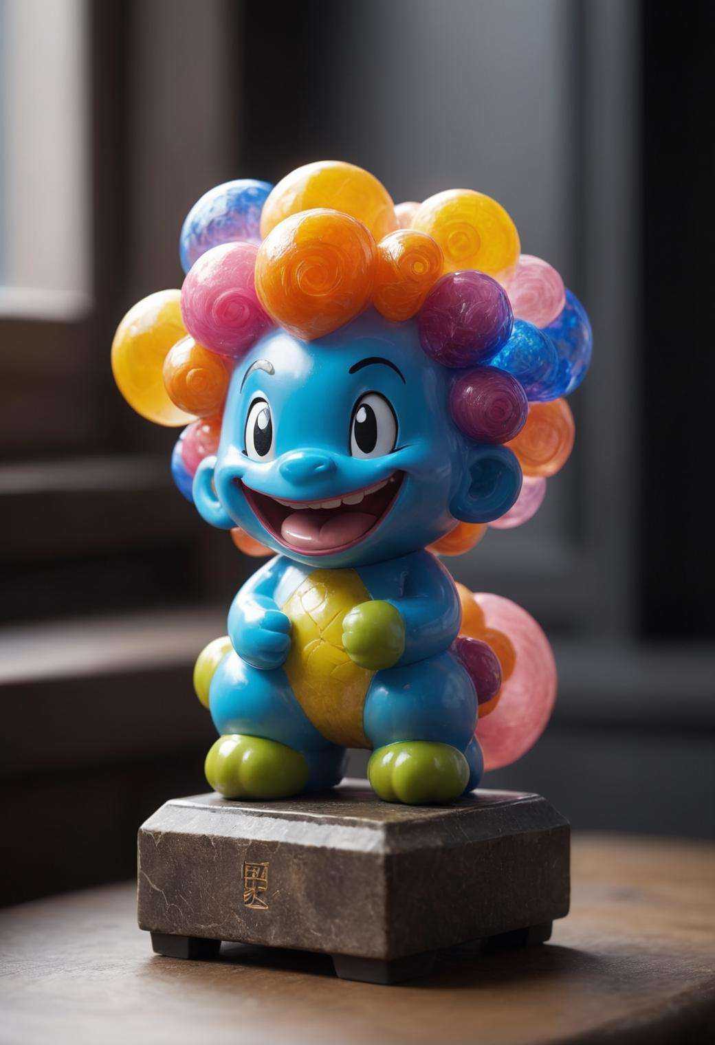 Bubble Bobble style,  8k photograph,  Depth of field 100mm by 乐乐乐 on Tensor.Art