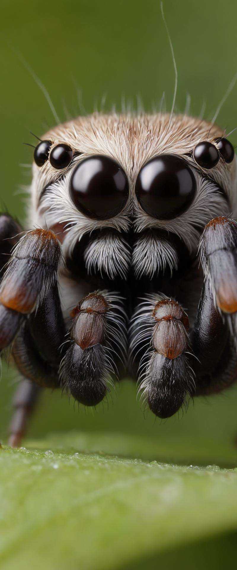 portrait portrait portrait, Dramatic, award winning nature action photography of  spider eating in its natural environment during spring at noon, close up, bokeh, natural lighting, highly detailed  by national geographic wildlife photographer of the year