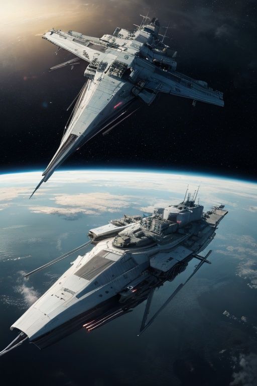 absurdres,absurdres,realistic,full_shot,<lora:Interstellar battleship:0.4>,Interstellar battleship,