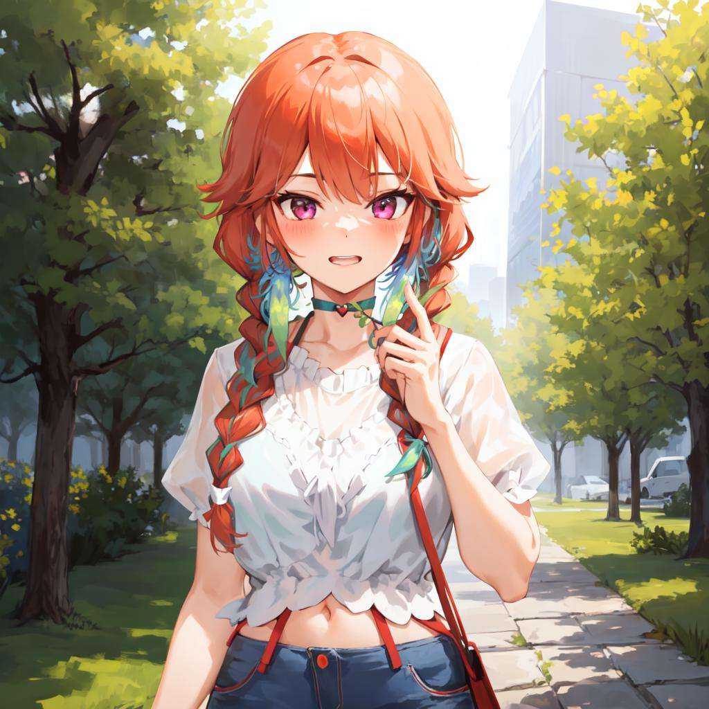 nature,  1girl,  freizeitmode on Tensor.Art