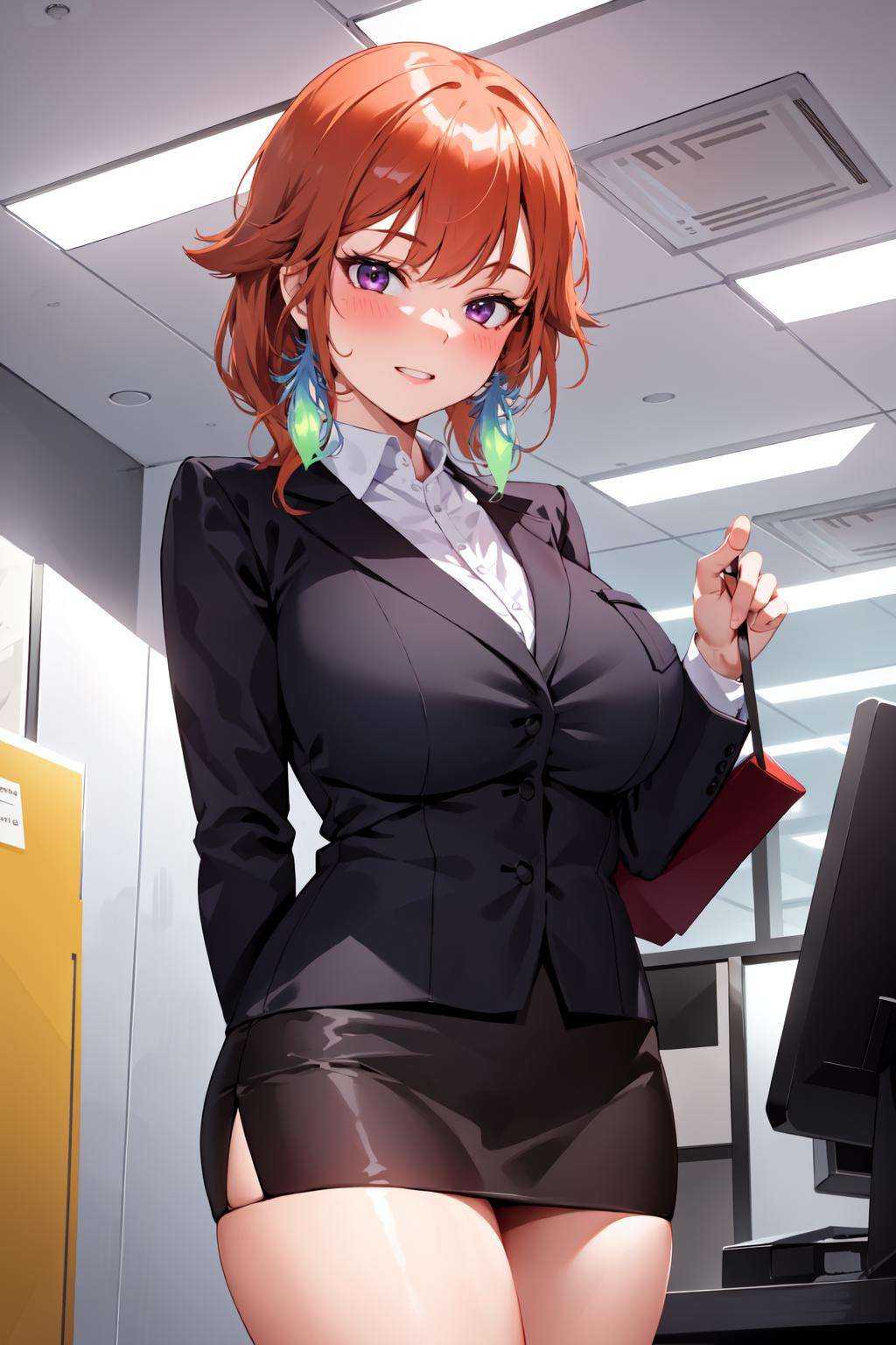 office,  1girl,  office lady on Tensor.Art