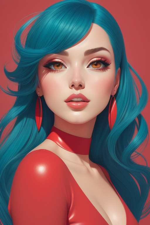 portrait of a gorgeous woman,  beautiful,  perfect body on Tensor.Art