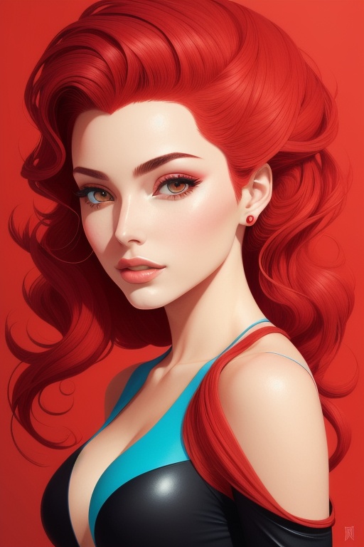 portrait of a gorgeous woman,  beautiful,  perfect body on Tensor.Art