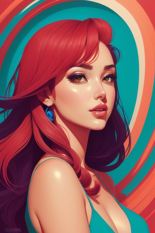 portrait of a gorgeous woman,  beautiful,  perfect body on Tensor.Art