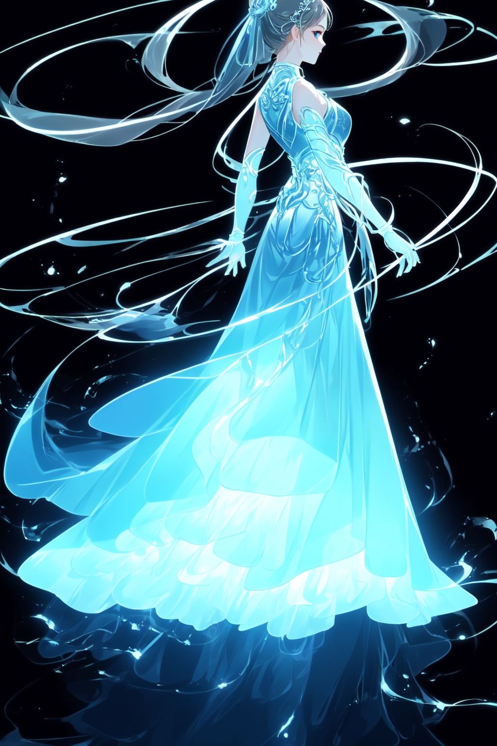  Best quality, 8k, cg,1girl,luminescence