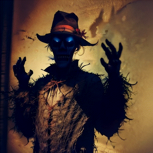 a scarecrow, horror