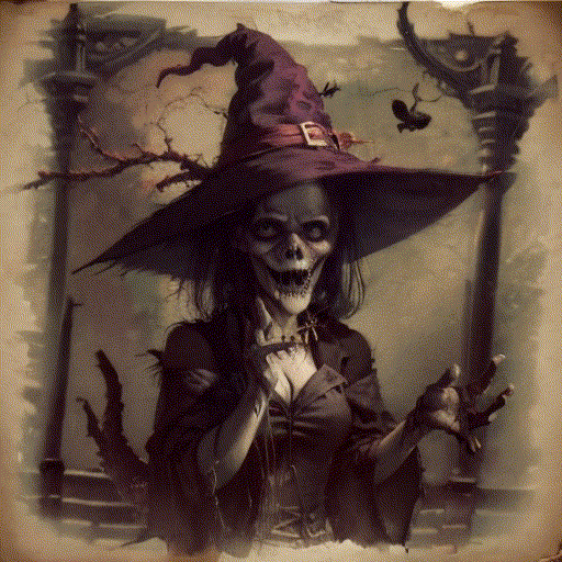 a witch ,horror
