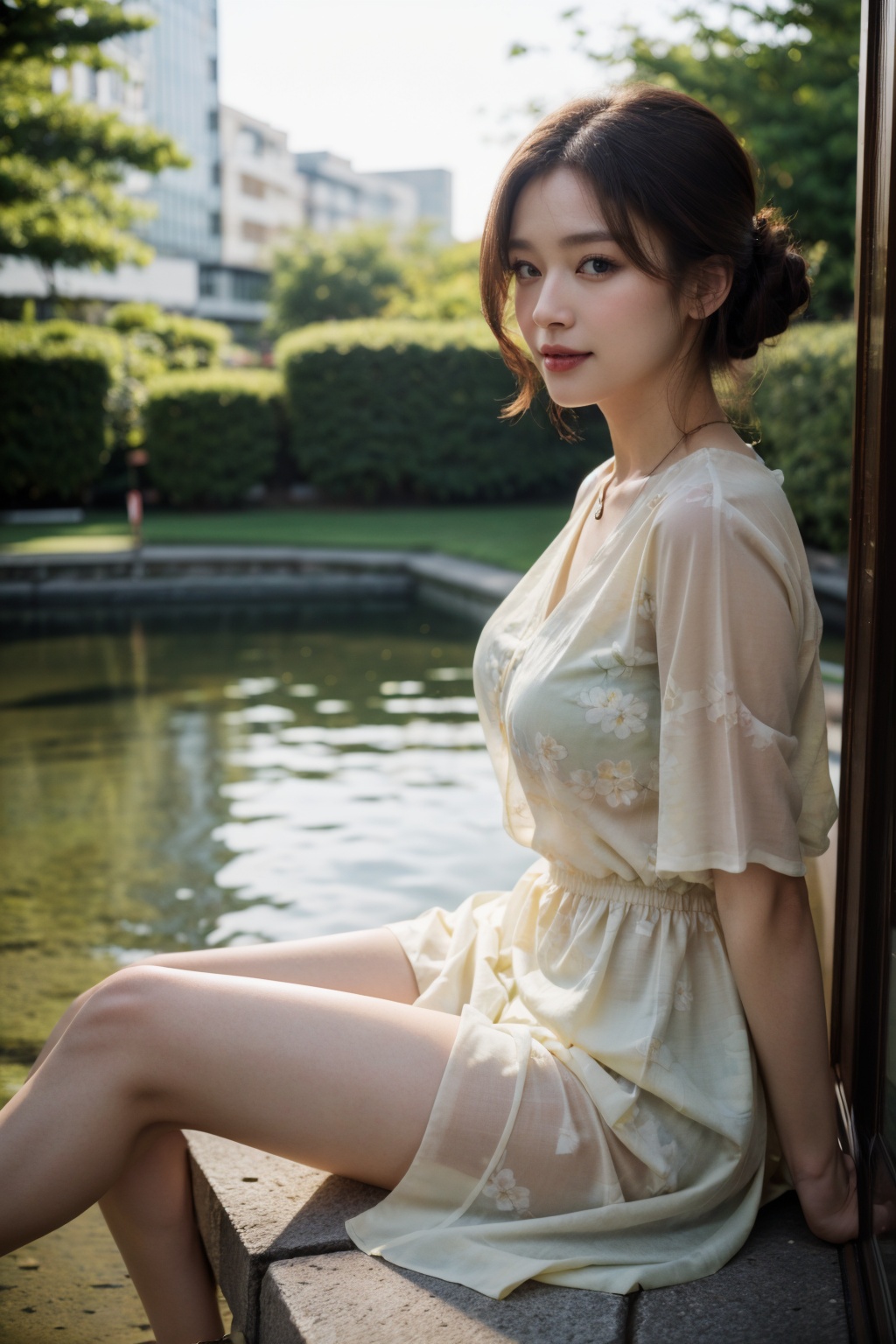 Photo of Pretty Japanese woman,  early-twenty,  MZ on Tensor.Art