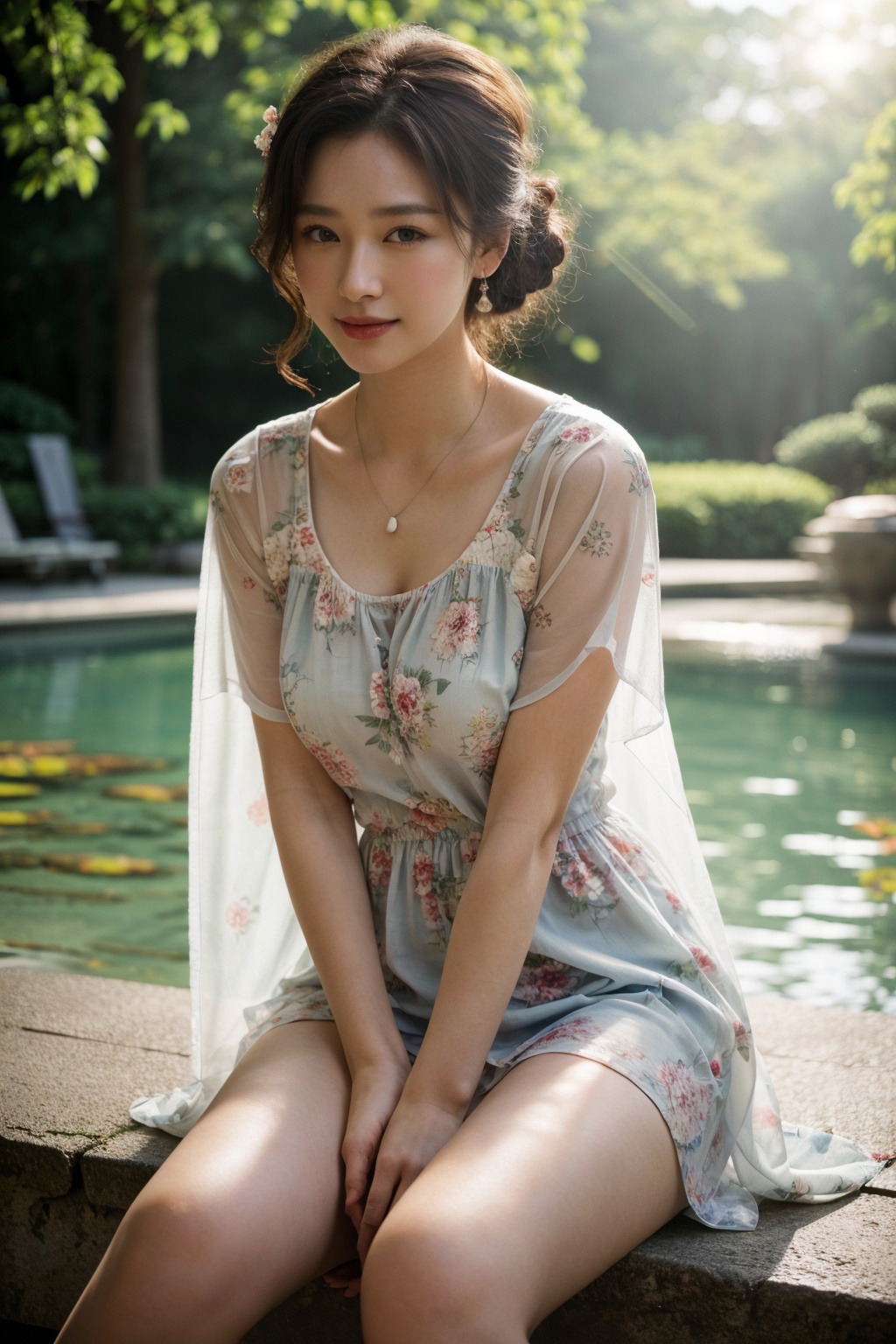 Photo of Pretty Japanese woman,  early-twenty,  MZ on Tensor.Art