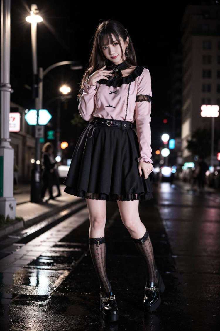 Jirai Kei fashion dress | 地雷系服装 by cyberAngel_ on Tensor.Art