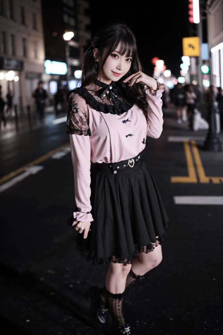 Jirai Kei fashion dress | 地雷系服装 by cyberAngel_ on Tensor.Art