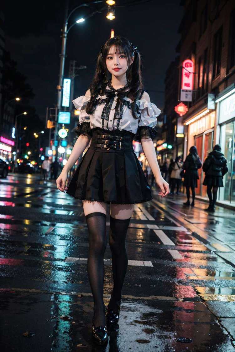 Jirai Kei fashion dress | 地雷系服装 by cyberAngel_ on Tensor.Art