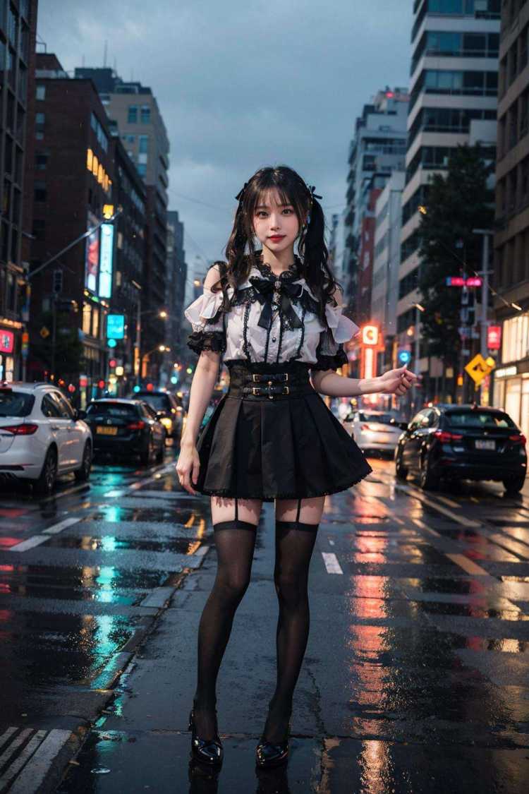 Jirai Kei fashion dress | 地雷系服装 by cyberAngel_ on Tensor.Art