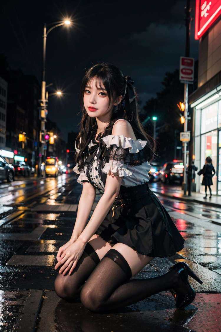 Jirai Kei fashion dress | 地雷系服装 by cyberAngel_ on Tensor.Art