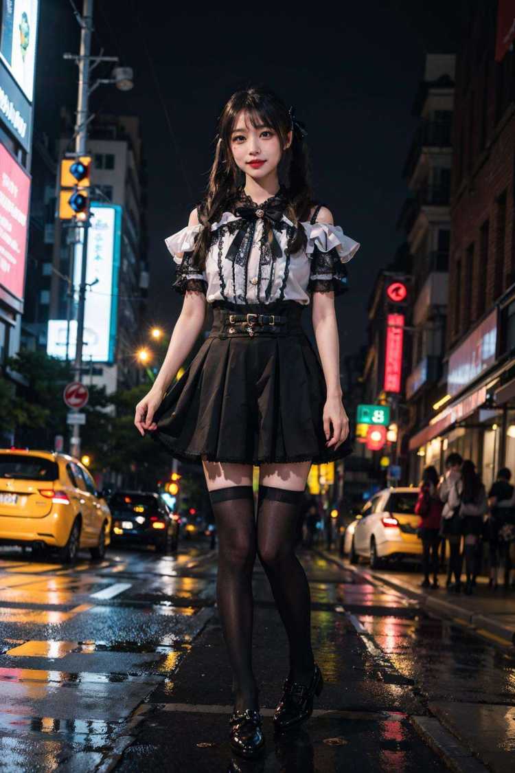 Jirai Kei fashion dress | 地雷系服装 by cyberAngel_ on Tensor.Art
