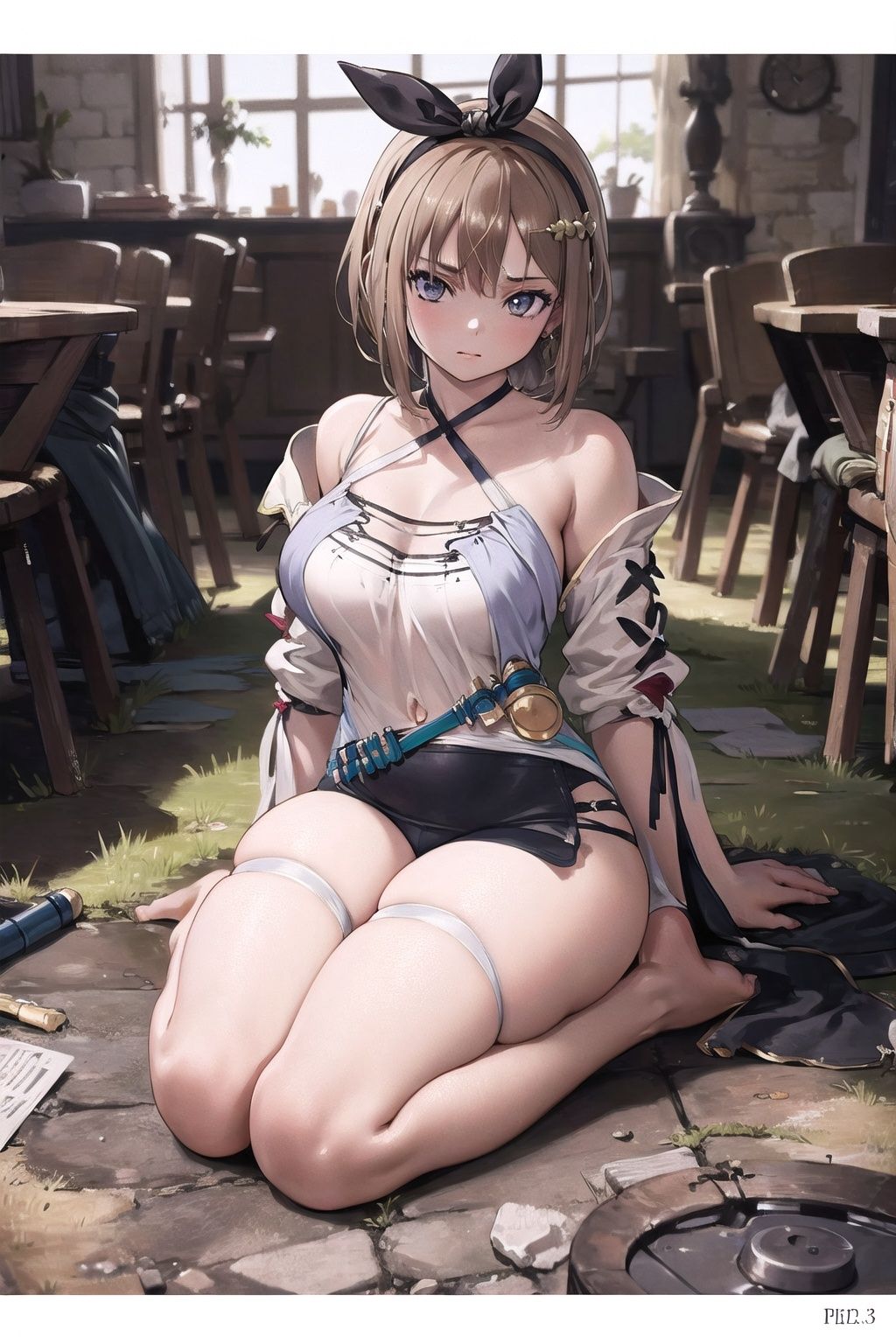 1girl,ultra Realistic, Extreme beautiful Detailed, (full body1.2), atelier_ryza