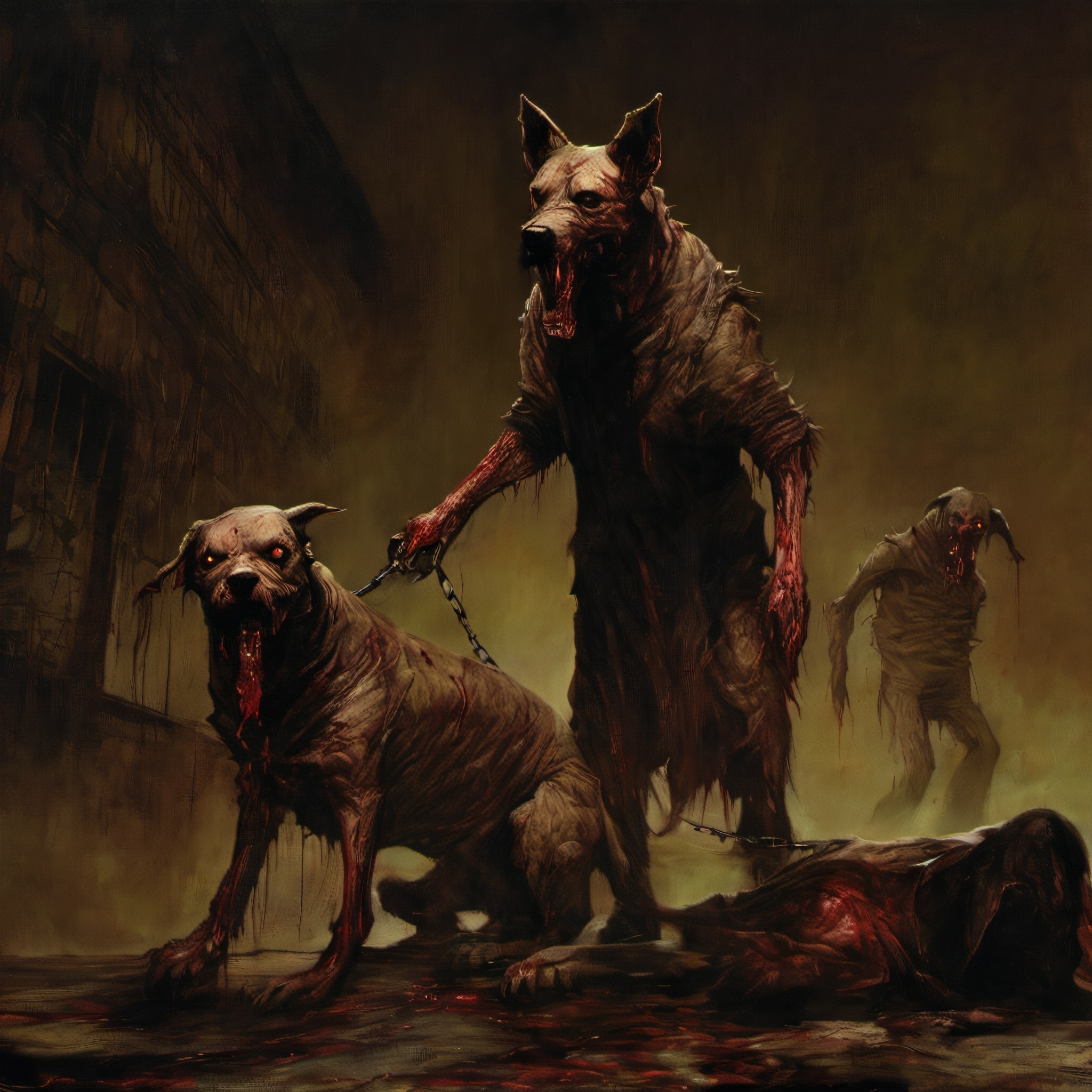 silent hill style,  demon ,  outdoor by Goofy Ai on Tensor.Art