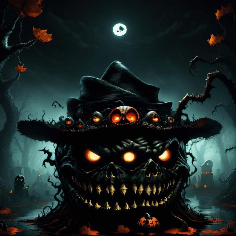 ((realistic,digital art)), (hyper detailed),h4l0w3n5l0w5tyl3DonML1gh7 Shadowy Phantom Photography Spider Cursed Woods Swamp Water Punch Skeletons Haunting Gaze Bat Signal Moonlit Night Visiting Cemeteries,  <lora:h4l0w3n5l0w5tyl3DonML1gh7_v1.2-000008:0.8>