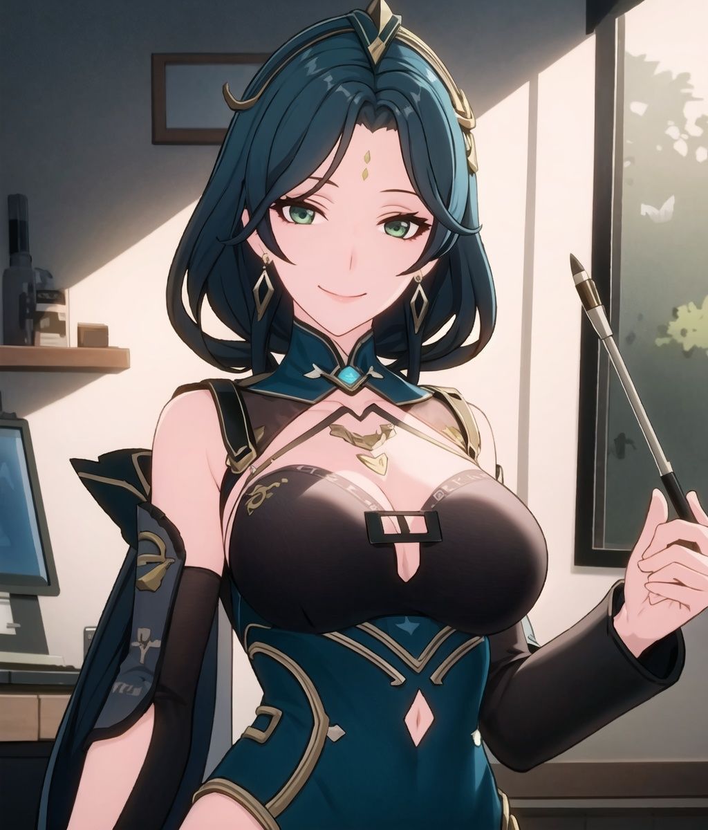 1girl,  solo,  breasts on Tensor.Art