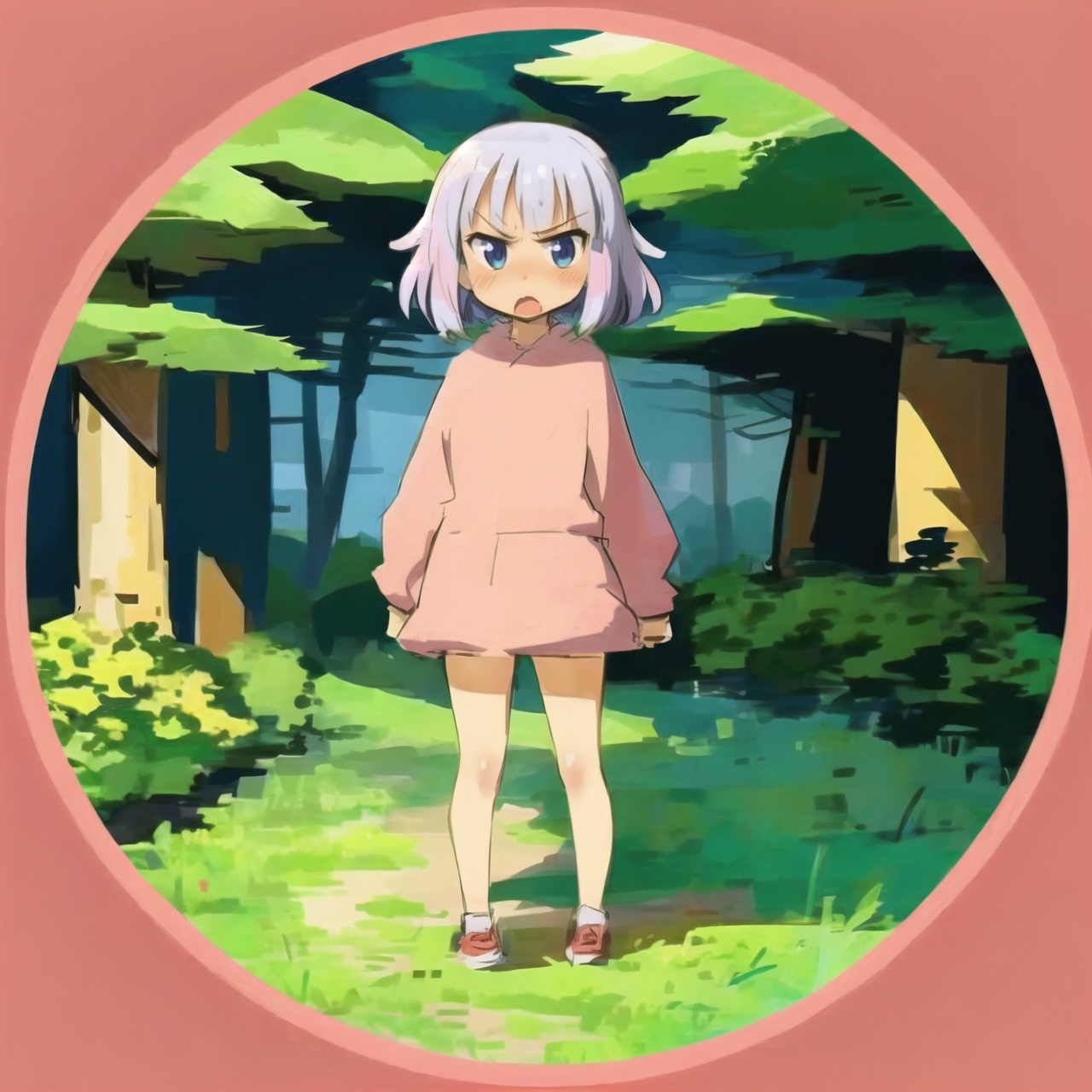 Circle Sora,  1 girl,  nature on Tensor.Art