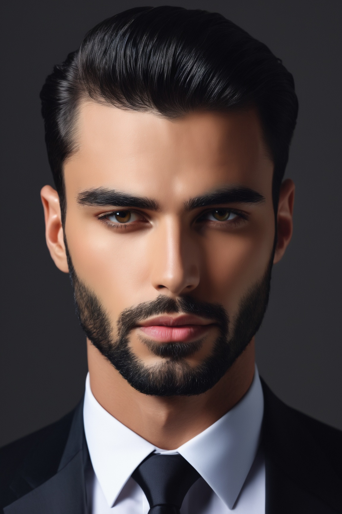 stylish man portrait,  professional,  dapper gentleman on Tensor.Art