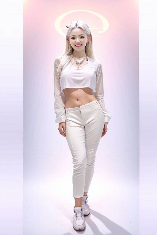 crop shirt underboob,  crop top,  underboob on Tensor.Art