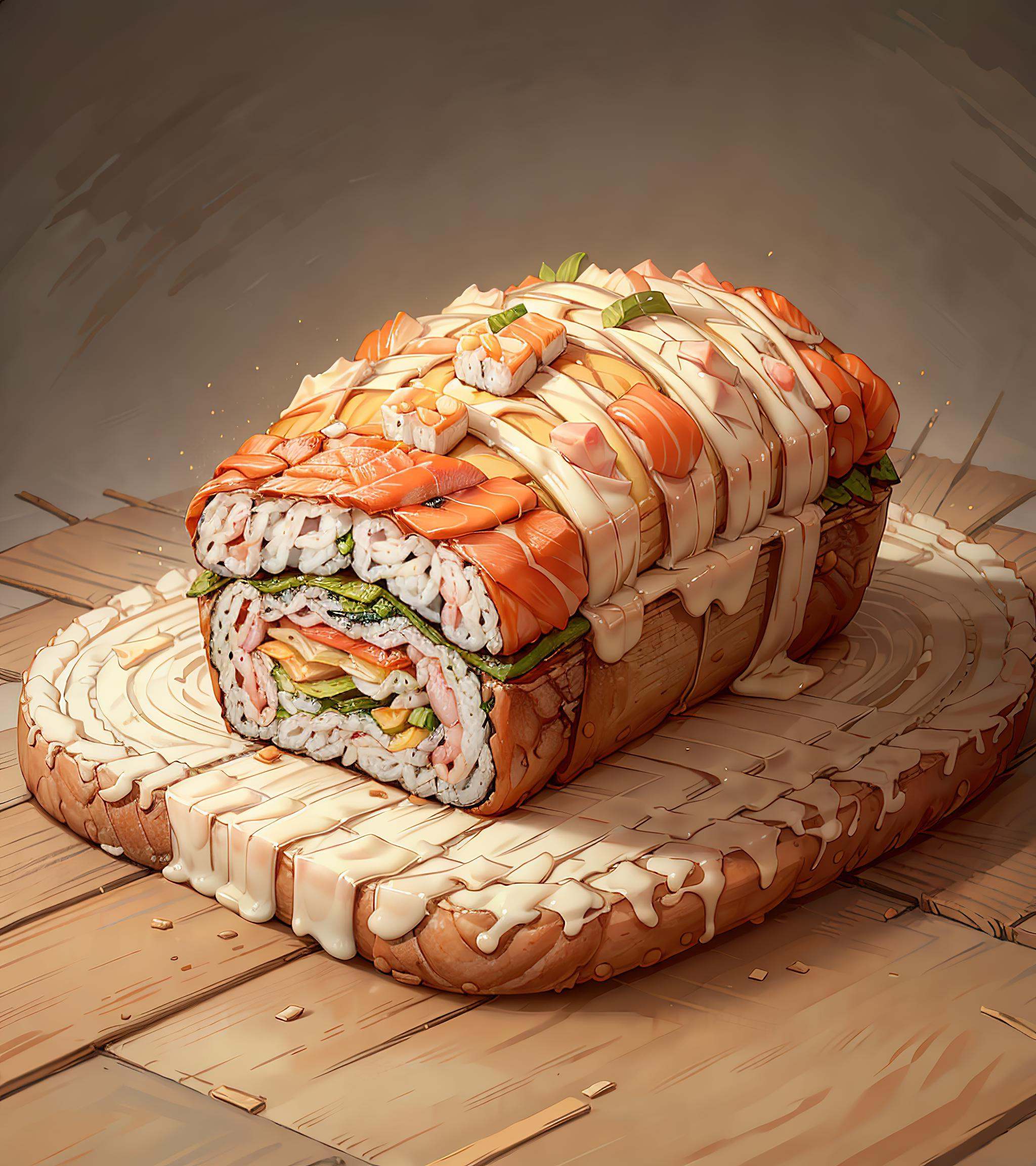 SushiStyle bread on Tensor.Art