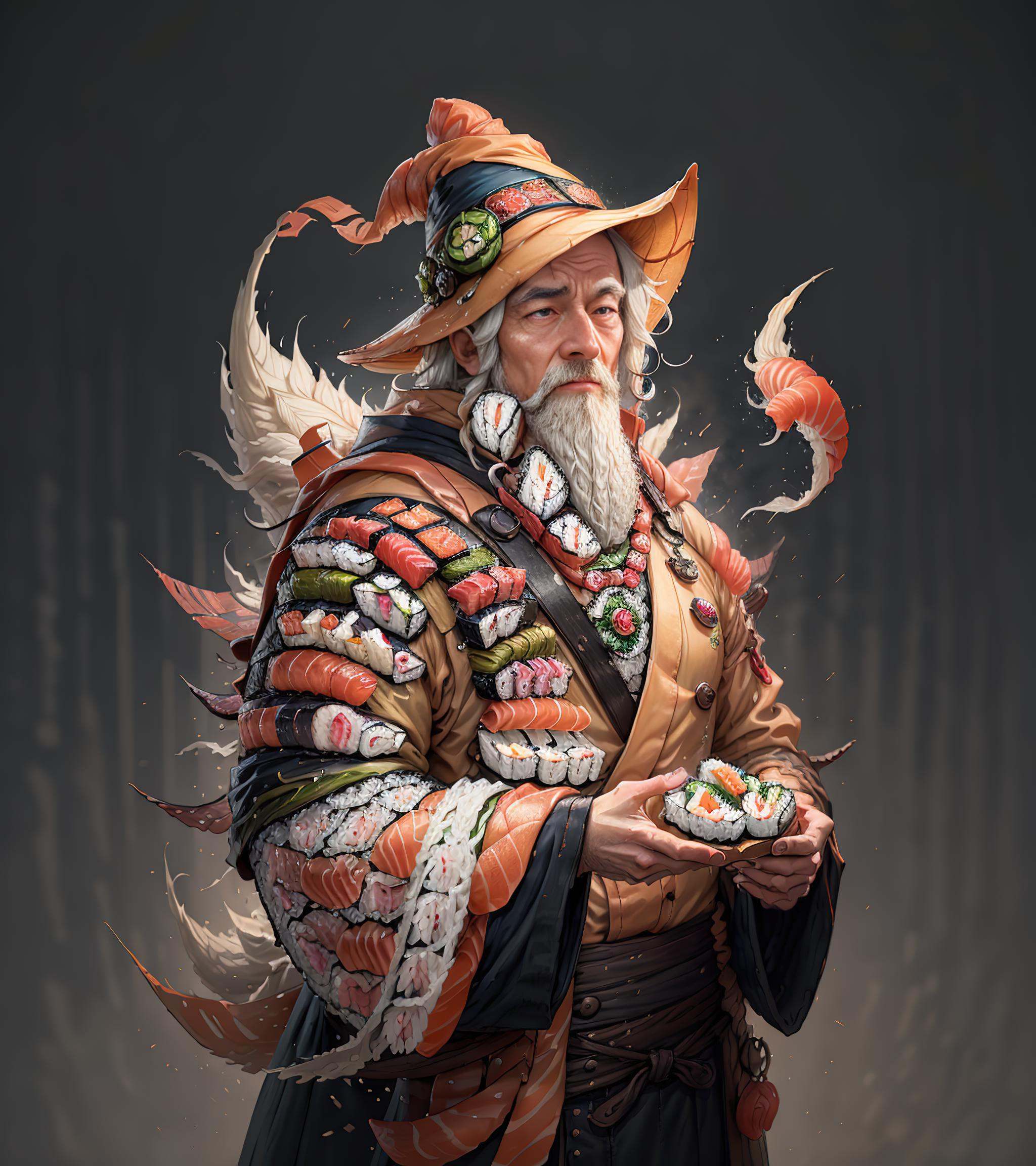 SushiStyle wizard on Tensor.Art