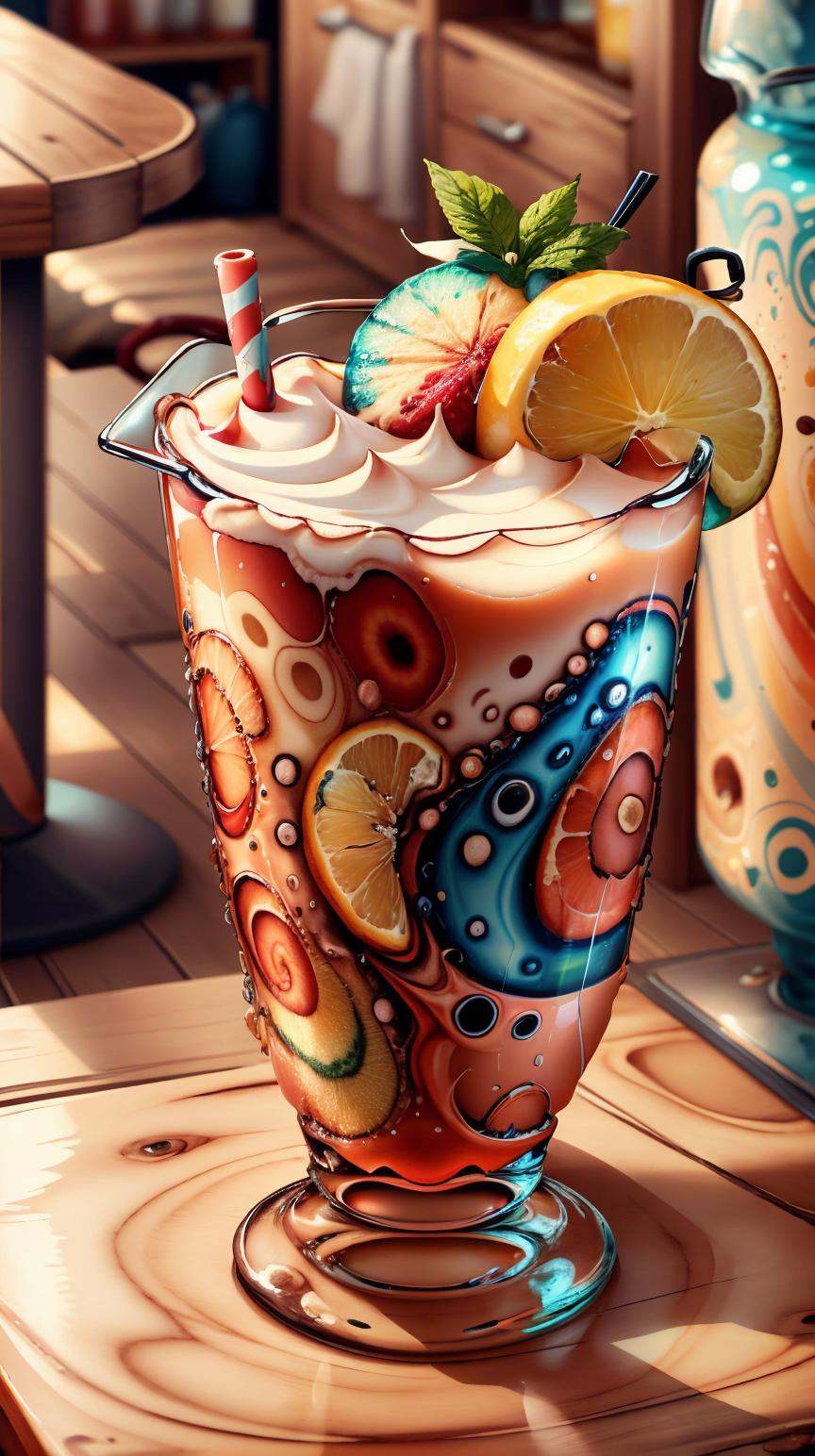 AbstractPattern drink on Tensor.Art