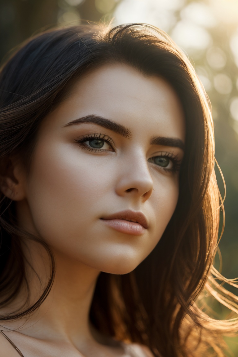 outdoor,  cinematic,  women portrait on Tensor.Art