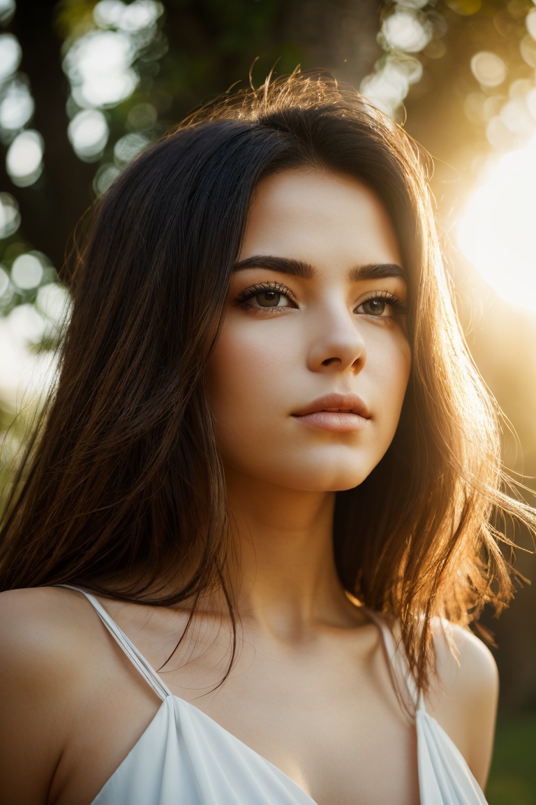 outdoor,  cinematic,  women portrait on Tensor.Art