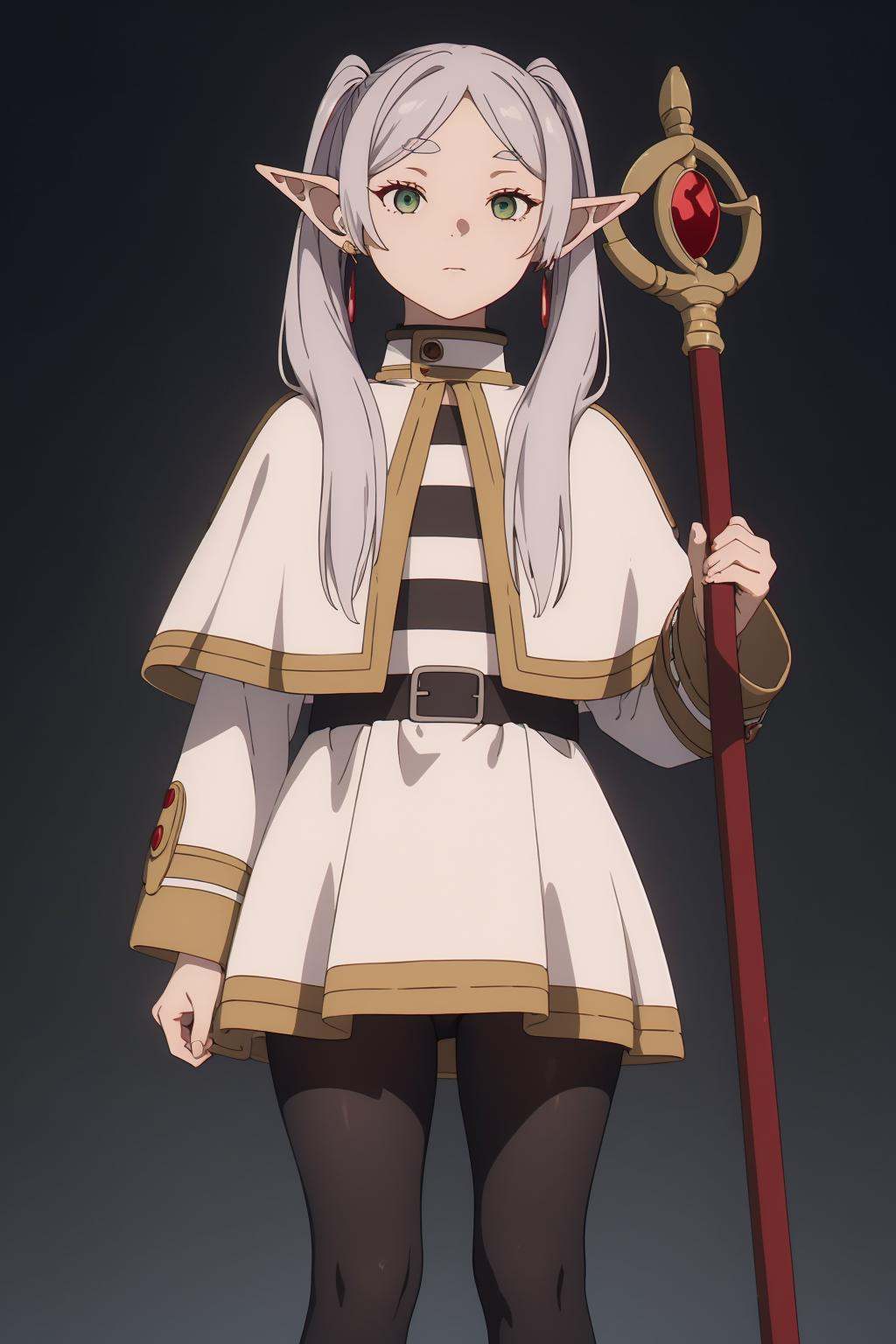 1girl,  solo,  elf on Tensor.Art