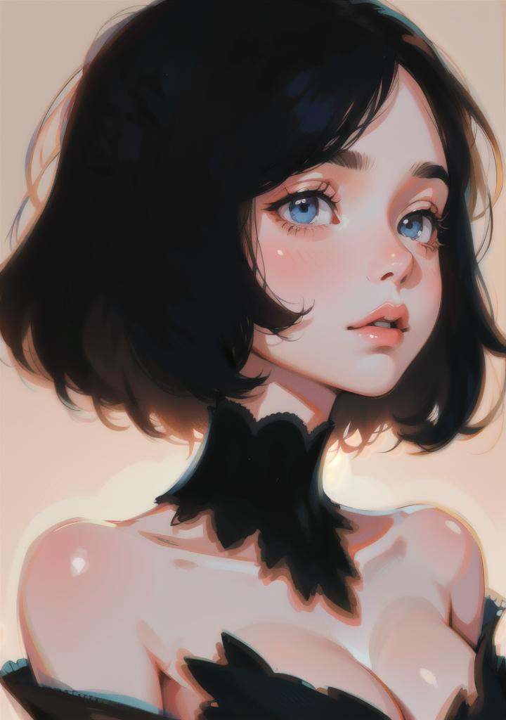 1girl,  upper body,  detailed face on Tensor.Art