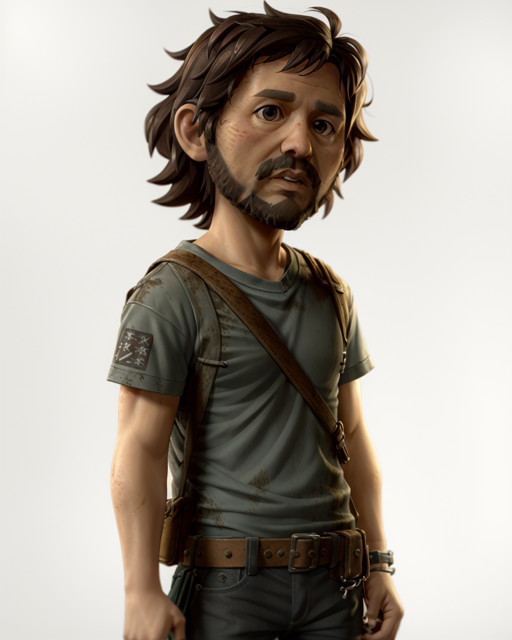 TheLastOfUs joel EstilizStyle chibi style estilized 3d on Tensor.Art