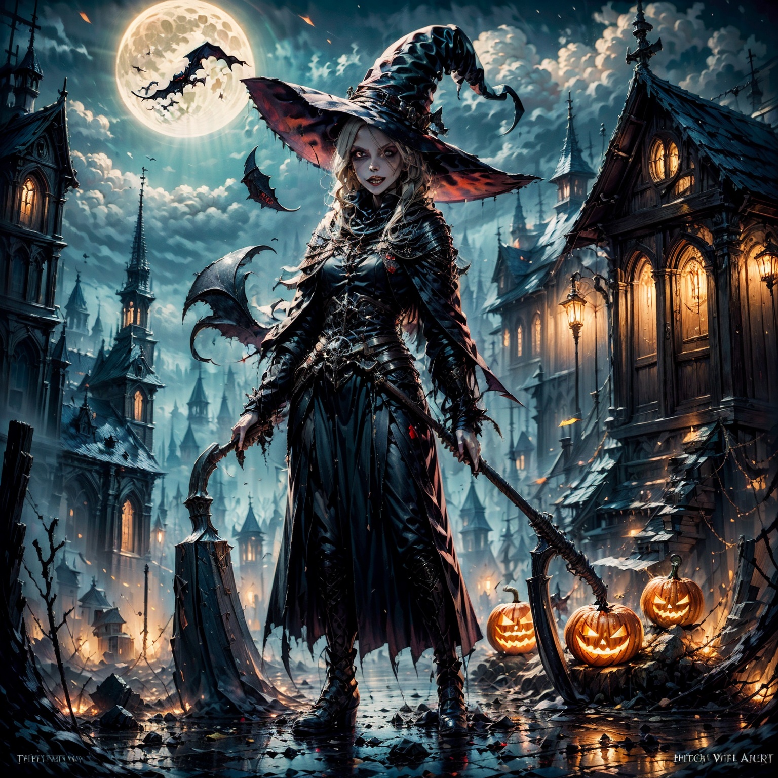 a witch,horror