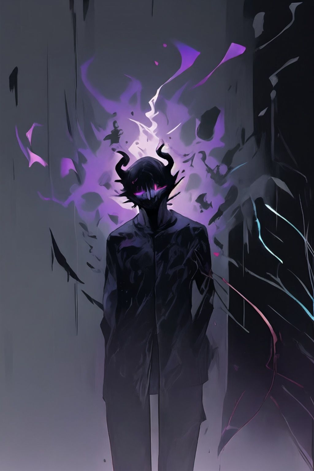 <lora:graffiti-halloween_v1_base:0.65>,1boy,a demonic looking,graffiti,demonic,
