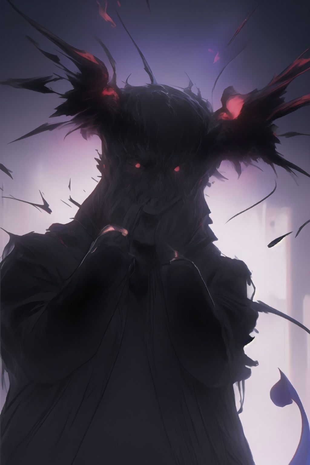 1boy,graffiti,demon background,demonic looking<lora:graffiti-halloween_v1_base:0.75>,