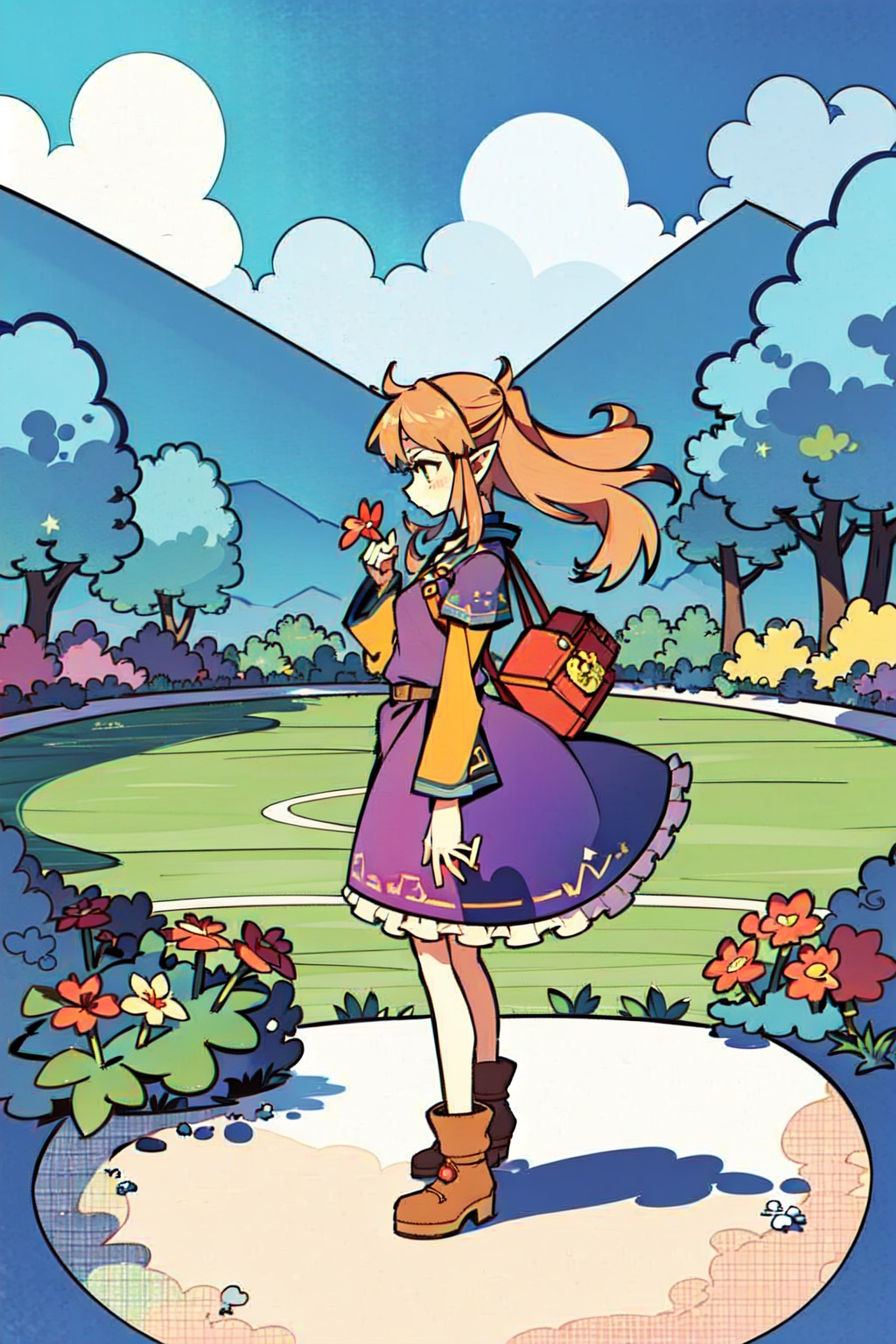 1girl,  legend_of_zelda,  zelda on Tensor.Art