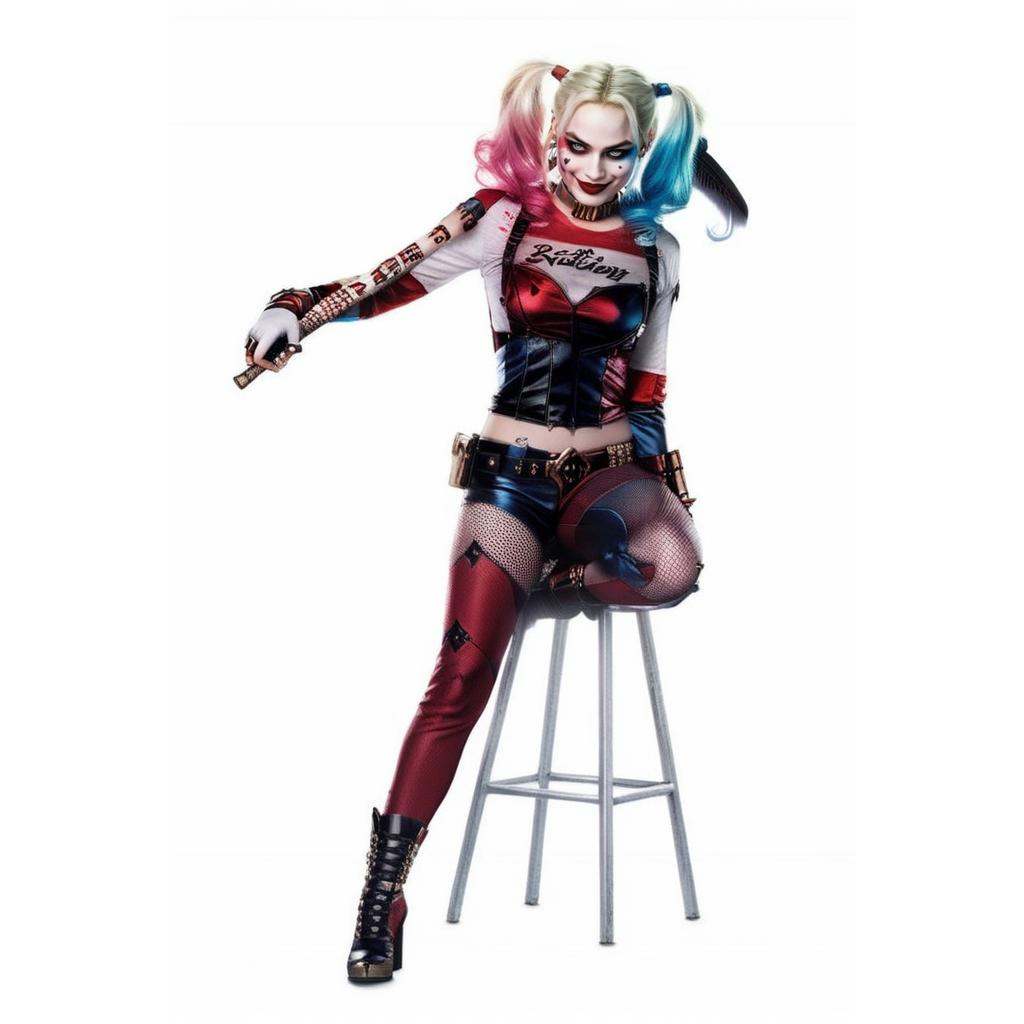 HarleyQuinn1024,  full body,  detailed eyes on Tensor.Art